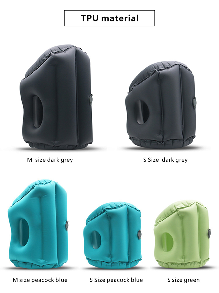 Inflatable travel flocking sleeping pillow DFT-309 (19).JPG