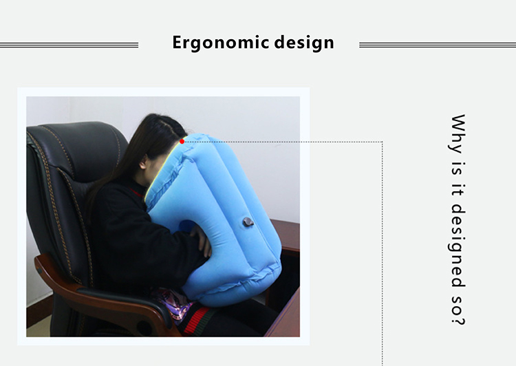 Inflatable travel flocking sleeping pillow DFT-309 (6).JPG